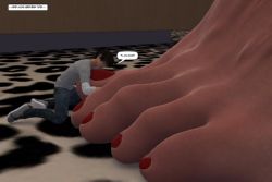 giantess feet